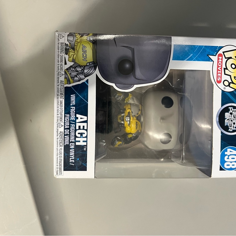Funko Aech Vinyl Figure in Gray and Yellow